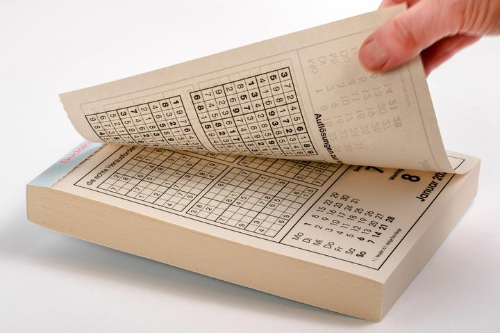 Productafbeelding Sudoku kalender 2026 - de populaire scheurkalender met 800 cijferpuzzels (Hardcover, Duits)