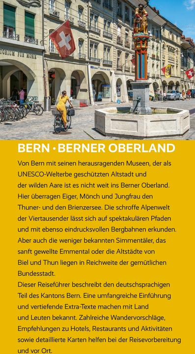 Produktbild Reiseführer Bern und Berner Oberland (Deutsch, Natascha Thoma, Isa Ducke, 2025)