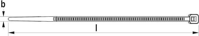 Produktbild Fischer Einschlaganker EA II M10 (Kunststoffkabelbinder, 760 mm, 100 Stk.)