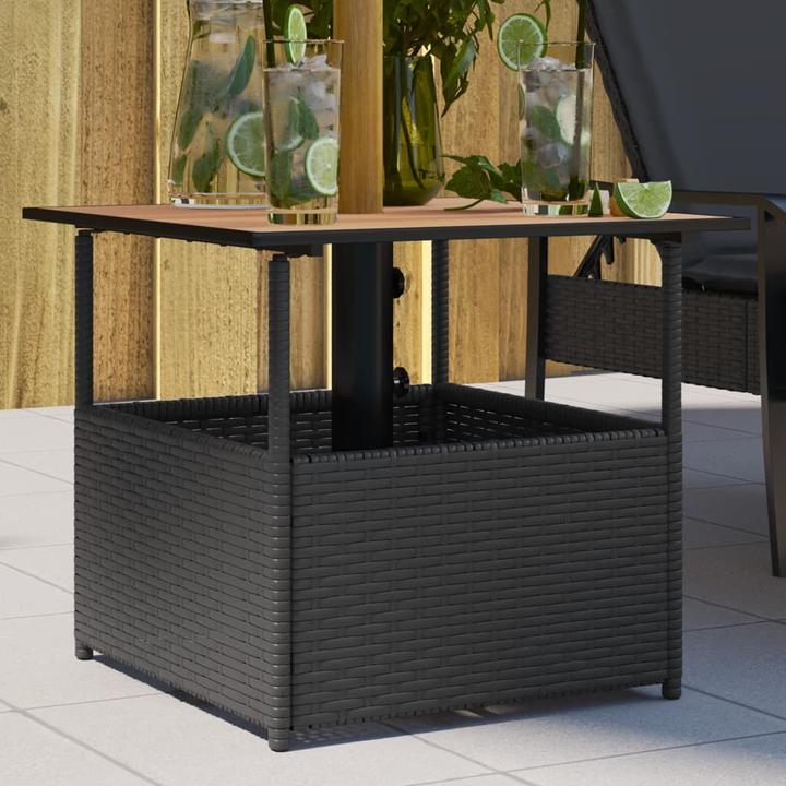 VidaXL Gartentisch mit Schirmloch (55 cm)