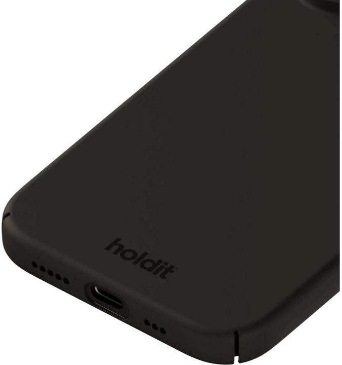 Actual product image Holdit Silicone Case iPhone 16 Black (Apple iPhone 16)