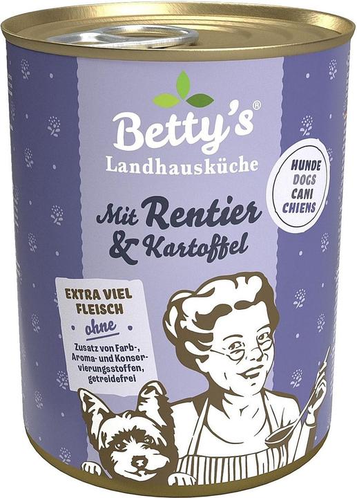 Produktbild Betty's Landhausküche Rentier & Kartoffel, 400g (Adult, 1 Stk., 400 g)