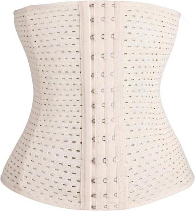Actual product image JTI Waist trainer / training corset for hourglass figure, XL - Beige (XL)