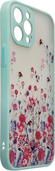 Immagine prodotto Hurtel Design Case per iPhone 12 Pro custodia floreale azzurra (Apple iPhone 12 Pro)