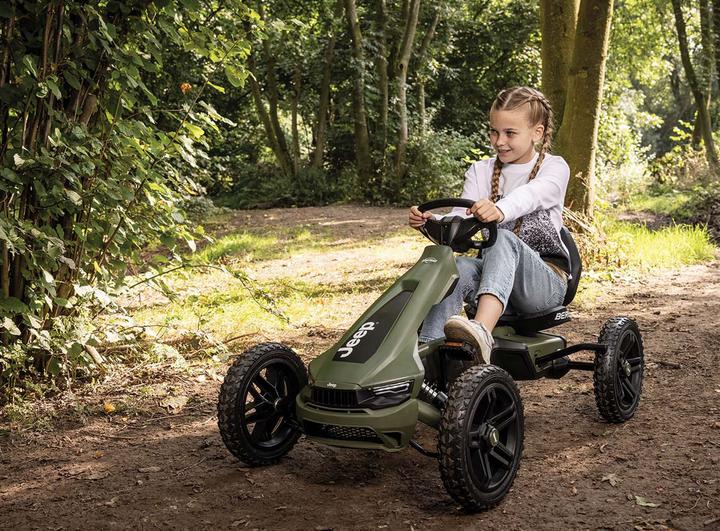 Produktbild BERG Pedal-Go-Kart RALLY JEEP® CHEROKEE BFR 4-12 Jahre bis 60 kg