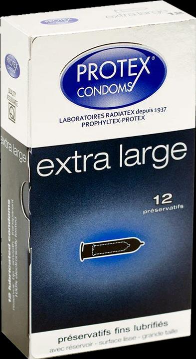 Protex Extra Large» 12 grosse Kondome aus Frankreich (12 Stk.)