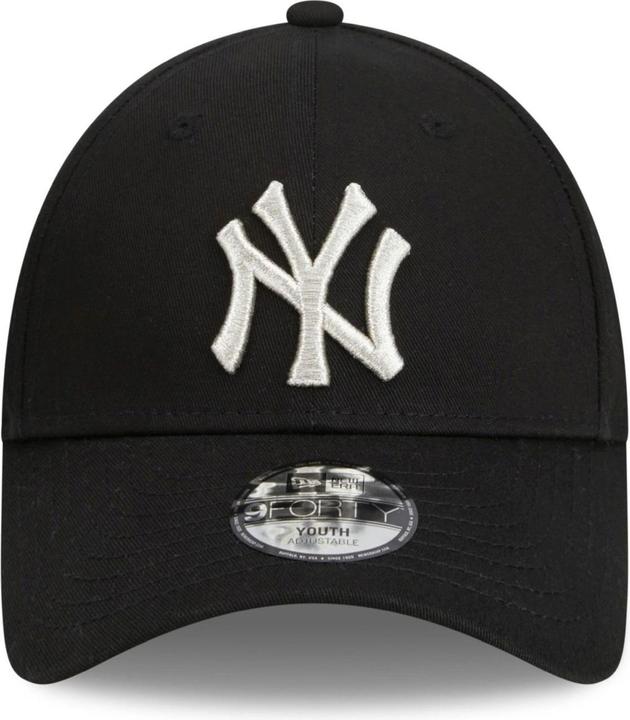 Actual product image New Era 9Forty Kids Cap - METALLIC New York Yankees Child