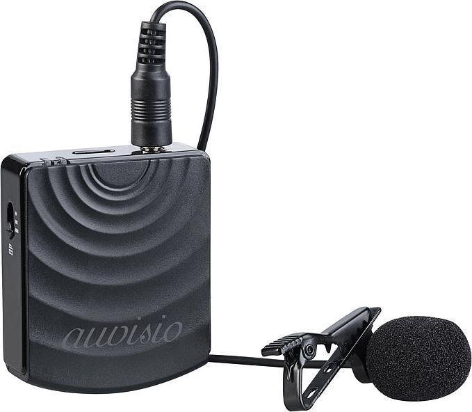 Actual product image Auvisio Radio microphone with receiver for 3.5 mm jack connection, 2.4 GHz, 25 m