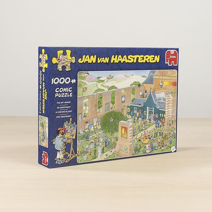 Produktbild Jumbo Jan van Haasteren - Der Kunstmarkt (1000 Teile)