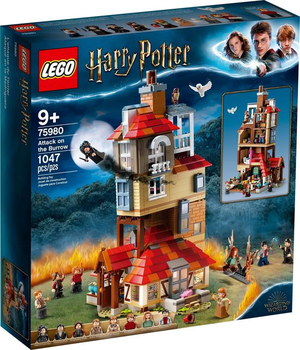 Immagine prodotto LEGO Attacco alla buca della volpe (75980, LEGO Harry Potter, Set LEGO rari)