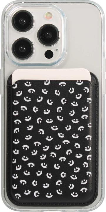 PhoneLook Premium magnetischer Kartenhalter mit starker Haftung Kompatibel mit Apple MagSafe Design nr 7 (Apple iPhone X)
