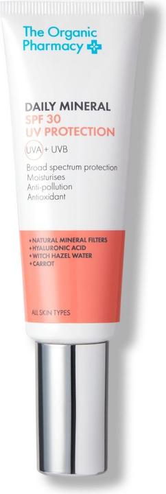 Actual product image The Organic Pharmacy Daily Mineral UV Protection SPF 30 (Suntan cream, SPF 30, 50 ml)