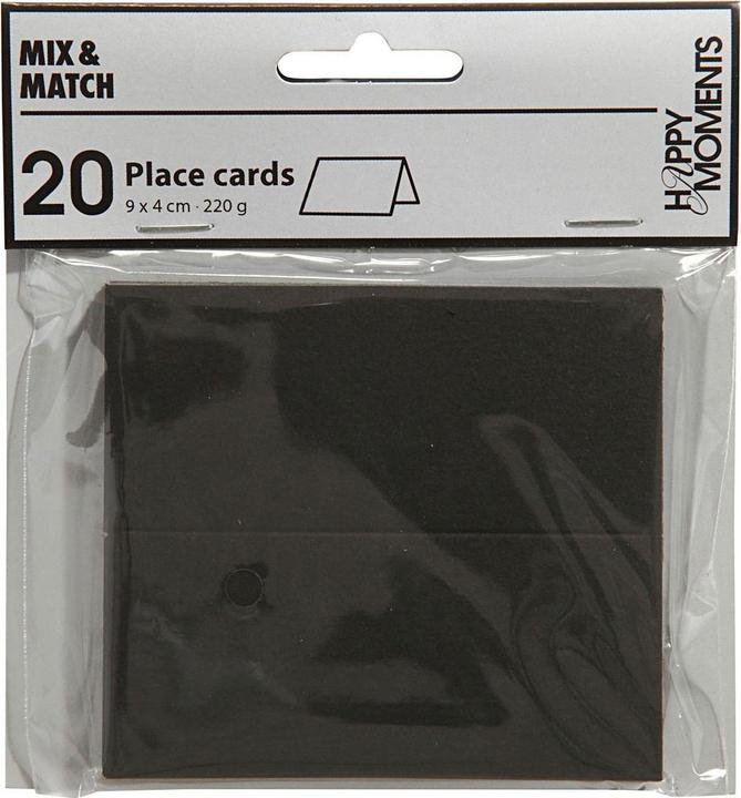 Produktbild Creativ Company Namenskarten Schwarz, 20 Stk. (20 Stk.)