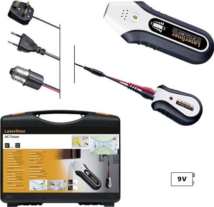 Produktbild Laserliner Leitungs-Suchgeräte-Set AC-Tracer (CAT III 300V)