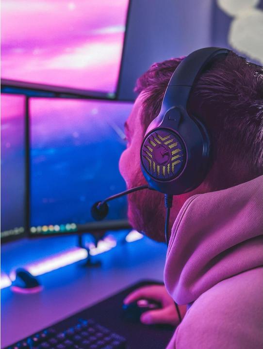 Produktbild Speedlink TYRON RGB Gaming Stereo Headset - for PC/PS5/PS4/Xbox Series X/S/Switch/OLED/Lite, black (Kabelgebunden)