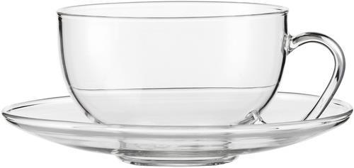 Produktbild Jenaer Glas Relax Teetasse mit Untertasse (360 ml, 2 x)