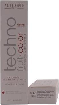 Immagine prodotto Alterego Techno Fruit Color 6/17 Biondo Scuro Castano Cenere 100ml (6, 17 Biondo scuro Marrone cenere)