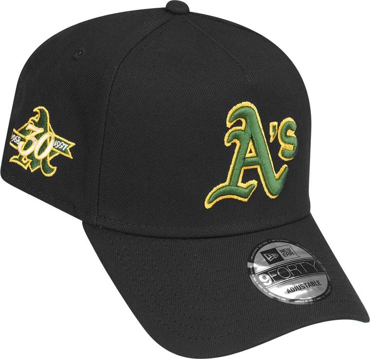 Actual product image New Era 9Forty A-Frame Snapback Cap - 30Th Oakland Athletics