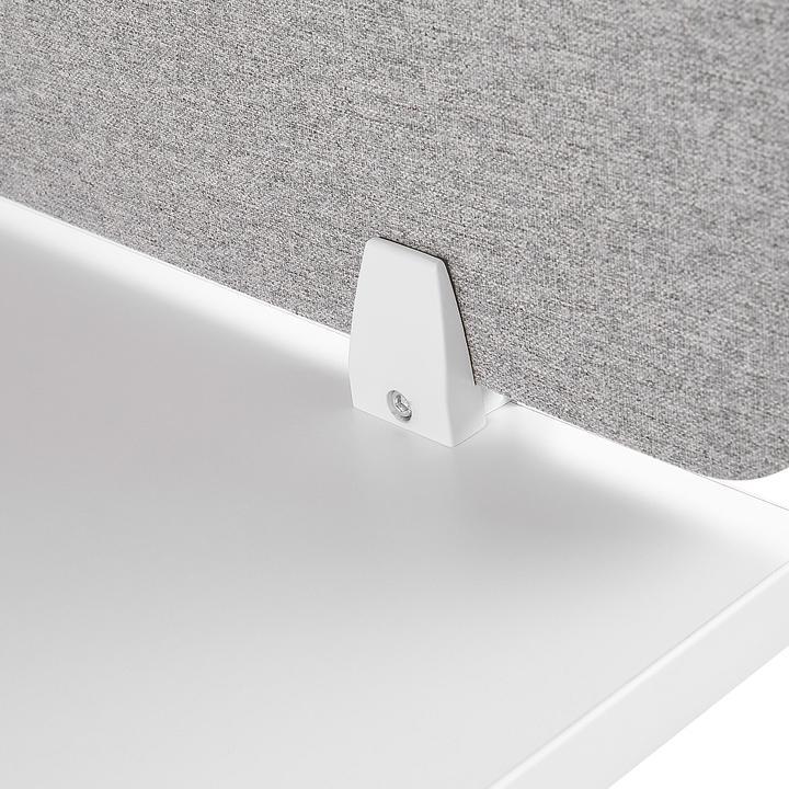 Immagine prodotto Beliani Divisorio per scrivania grigio chiaro 80 x 40 cm WALLY (80 x 40 cm)