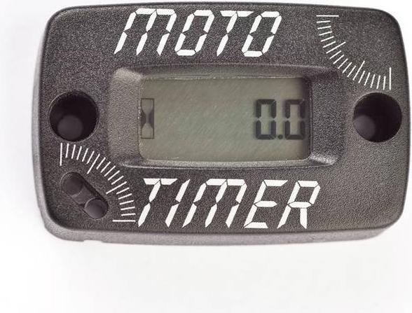 Motogroup Betriebsstundenzähler LCD-Display 12,7mm x 24,5mm, Ziffernhöhe: 6mm