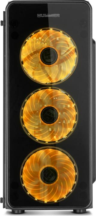 Actual product image Nox ATX TOWER HUMMER TGM RAINBOW RGB - Tower (mATX, Mini-ITX, ATX)