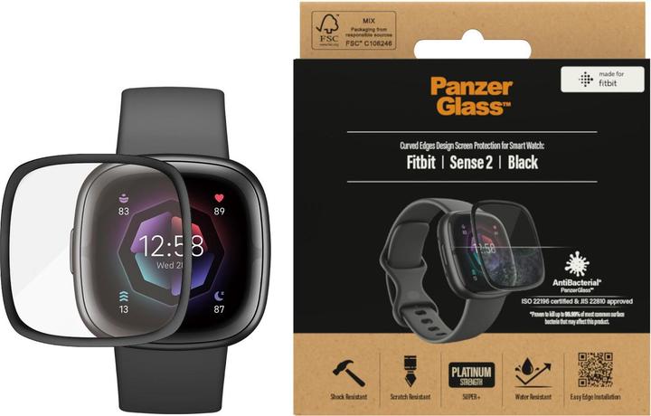 PanzerGlass Proteggi schermo Fitbit Sense 2