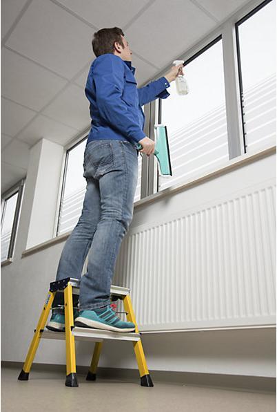 Actual product image Krause Aluminum double folding step kl (Folding step, 245 cm)