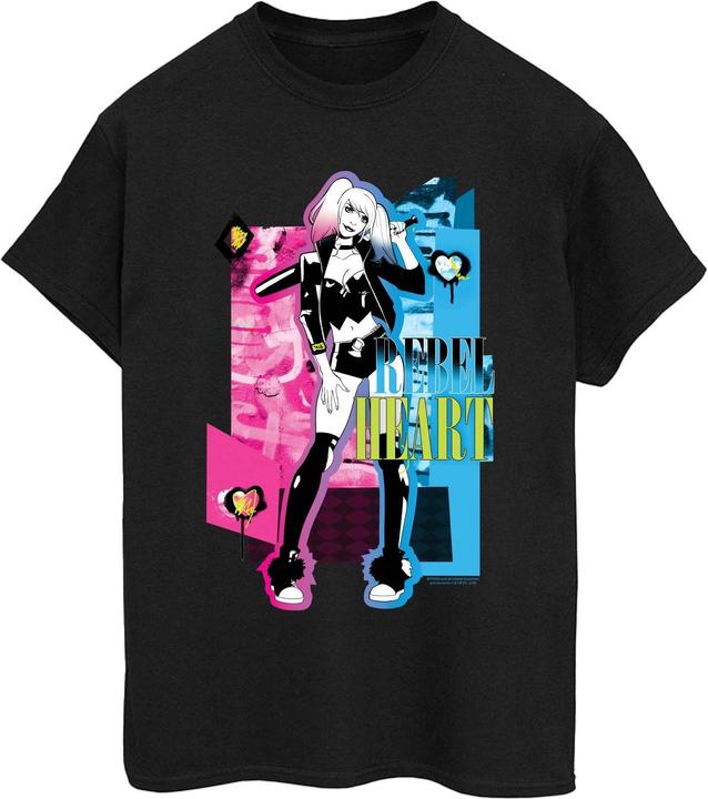 Harley Quinn Rebel Heart TShirt (XXL)