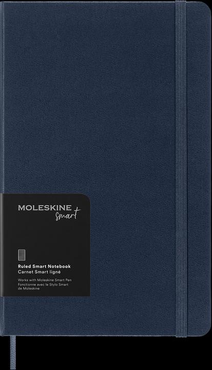 Produktbild Moleskine Smart NB liniert LG HC Saphir (13 x 21 cm, Liniert, Harter Einband)