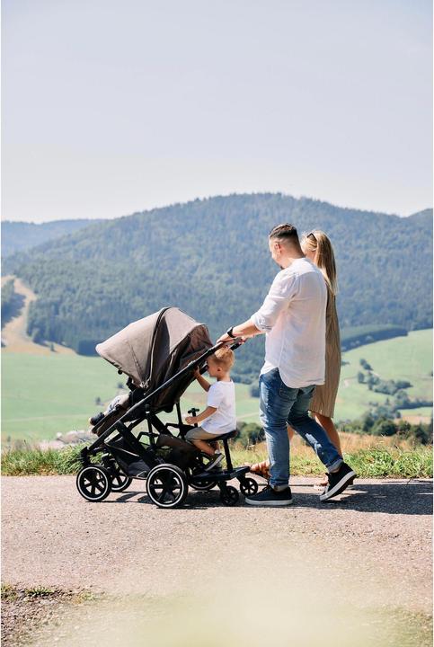 Produktbild ABC Design Mitfahrbrett Sitz - Trittbrett Kiddie Ride On 2 black