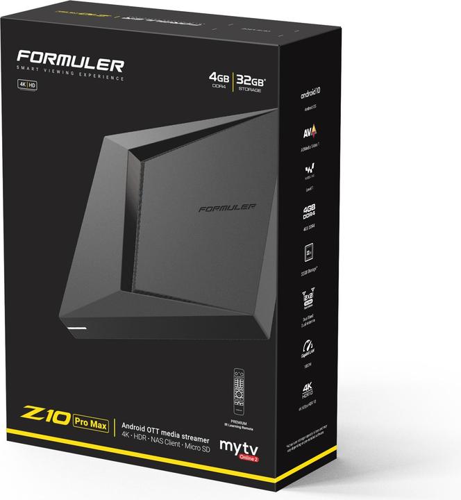 Actual product image Formuler Z 10 Pro Max (32 GB)