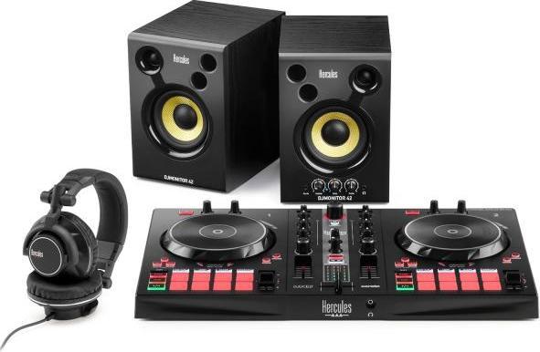 Produktbild Hercules DJ Essentials Kit DJ-Set mit Kopfhörer-Stativ