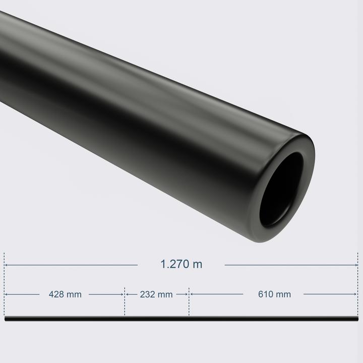 Produktbild Sportime Turnierkickertisch Stange Black Dragon glänzend oder matt, 16 mm