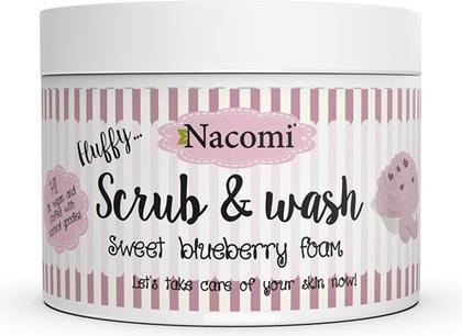 Actual product image Nacomi Scrub & Wash Foam Scrub To Body Sweetueberry 180Ml (180 ml)