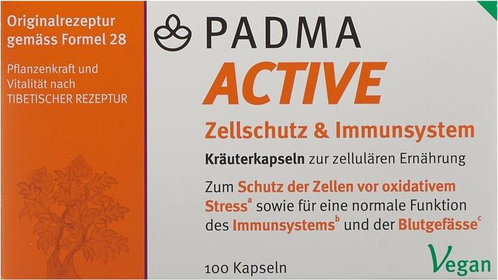 Actual product image Padma 28 active (100 Piece, Capsules, 87 g)