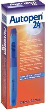 Image du produit Autopen 24 Injektionsgerät 2 42 IE / 3 ml (Seringue d'insuline)