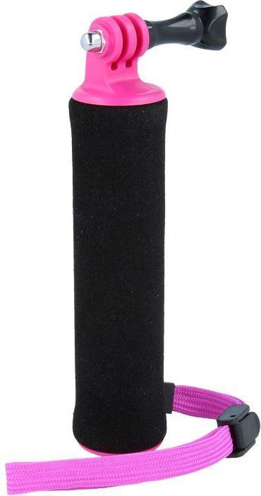 Actual product image Caruba Floating Handgrip GoPro mount (Zwart / Paars)