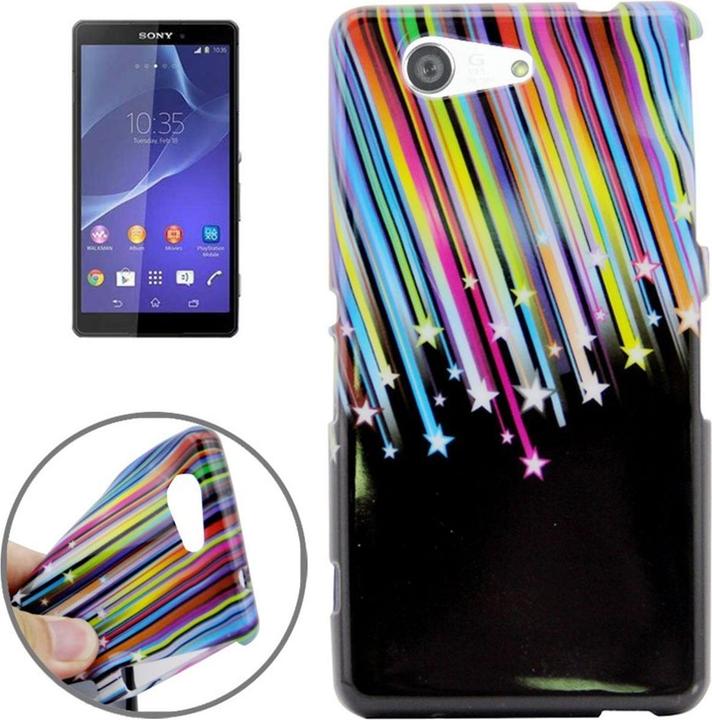 Produktbild König Design Schutzhülle Handytasche Etuis TPU für Handy Sony Xperia Z3 Compact Stars & Stripes (Sony Xperia Z3 Compact)