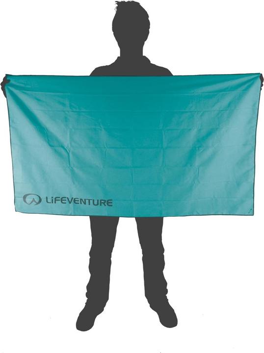 Image du produit Lifeventure Serviette de bain recyclée SoftFibre Trek, Teal, Extra Large