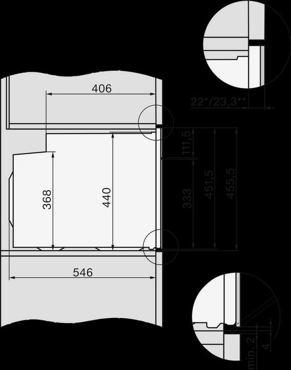 Produktbild Miele H 7640-60 BP /CleanSteel 11111120