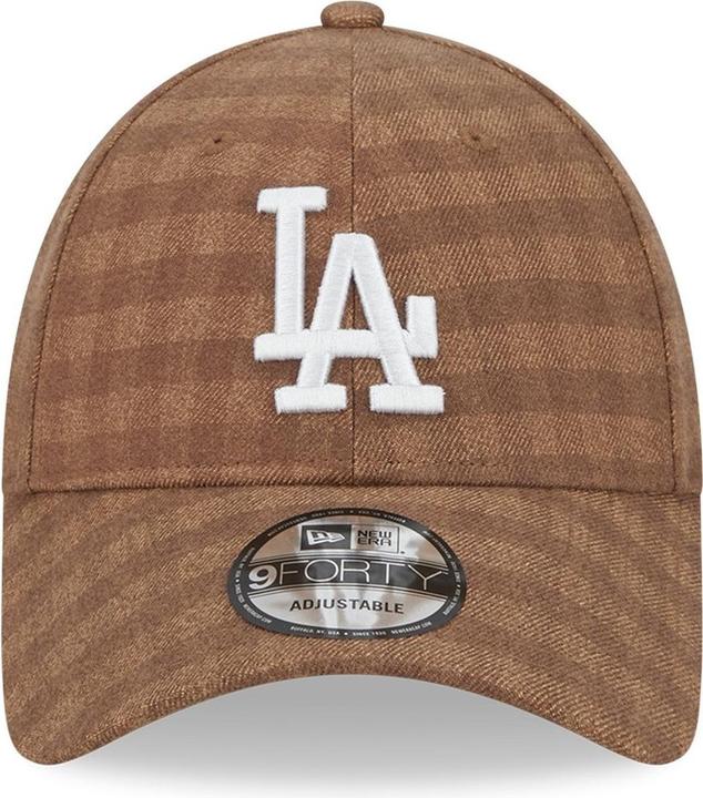 Actual product image New Era 9Forty Strapback Cap - Flannel Los Angeles Dodgers (One size)