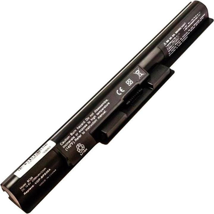 Actual product image Sony Akku VGP-BPS35A, VAIO Fit 14E Series, VAIO Fit 15E Series (4 Cells, 2200 mAh)