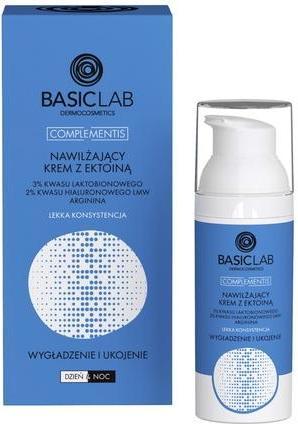 Produktbild BasicLab Complementis Moisturizing Cream With Ectoine With A Light Consistency With 3% Lactobionic (50 ml)