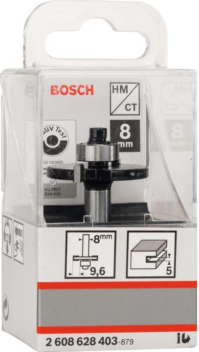 Produktbild Bosch Professional Zubehör Scheibennutfräser, 8 mm, D1 32 mm, L 5 mm, G 51 mm