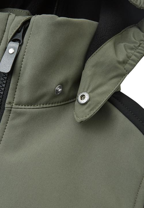 Actual product image Reima Softshell jacket Sipoo Greyish (128)