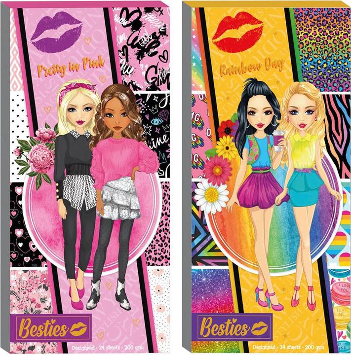 Actual product image Besties Drawing pad, 24 sheets