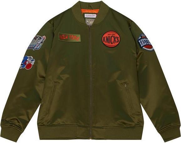 Mitchell & Ness Jacke aus Satin New York Knicks Flight NBA (L)