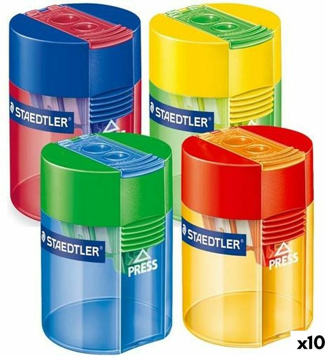 Staedtler Spitzer Bunt Mit Reservoir Kunststoff (10 Stück)