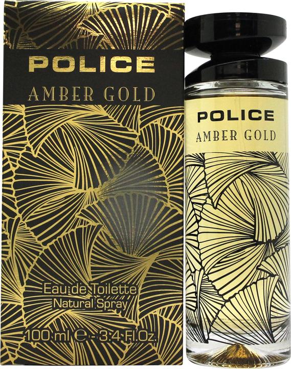 Monotheme Police Contemporary Amber Gold For Women Eau de Toilette 100ml (Eau de Toilette, 100 ml)