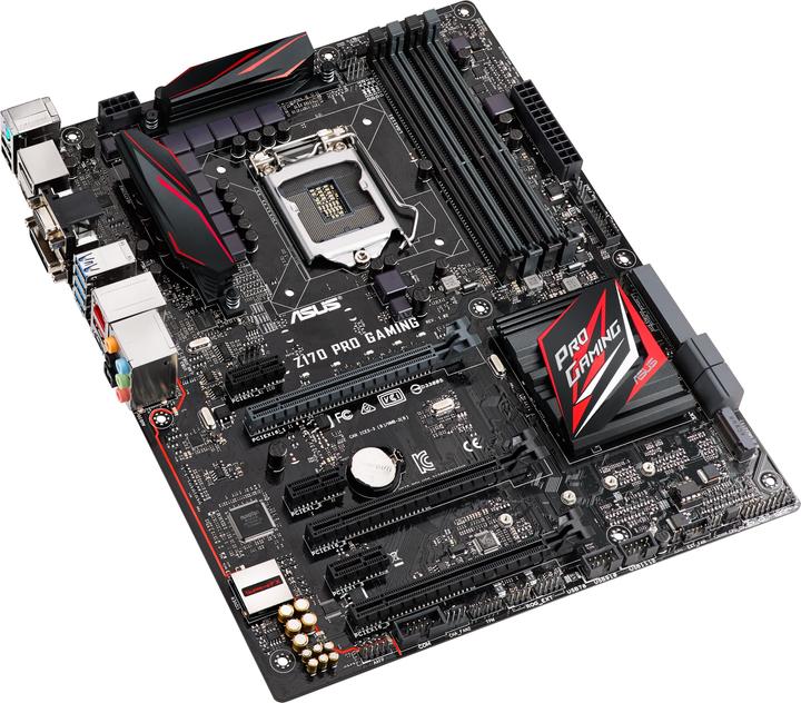 Produktbild ASUS Z170 Pro Gaming + 2x8gb LED RAM